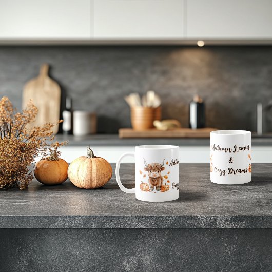 Mug Vache Chek Automne Highland