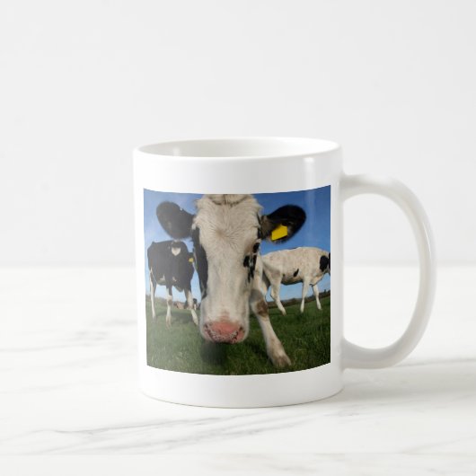 Mug Vache curieuse (Droite)