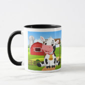 Mug Vache de bébé mignonne (Gauche)