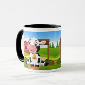 Mug Vache de bébé mignonne (Devant gauche)