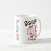 Mug Vache de fraise kawaii vache mignonne vache imprim (Devant droit)