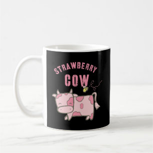 Mug Vache de fraise Louvain de vache Kawaii Vache