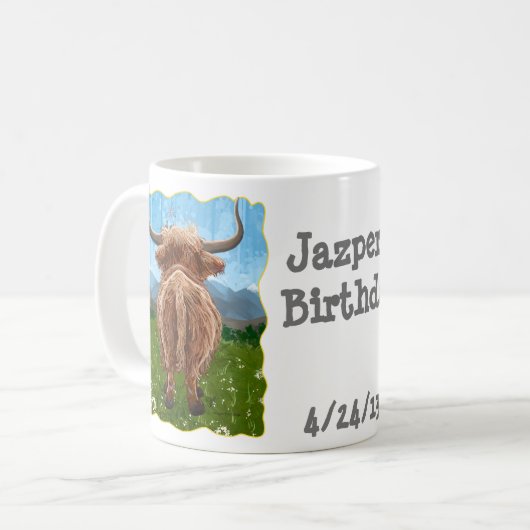 Mug Vache des Hautes Terres (Devant gauche)