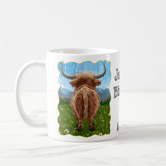 Mug Vache des Hautes Terres (Gauche)