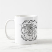 Mug Vache des Highlands (Gauche)