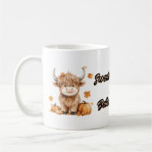 Mug Vache des Highlands de l'automne (Gauche)