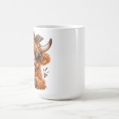 Mug Vache des Highlands Mignonne Impression Léopard Am (Centre)