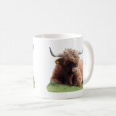 Mug Vache des Highlands Scène de ferme des Highlands é (Devant droit)