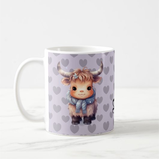 Mug Vache d'hiver douce (Gauche)