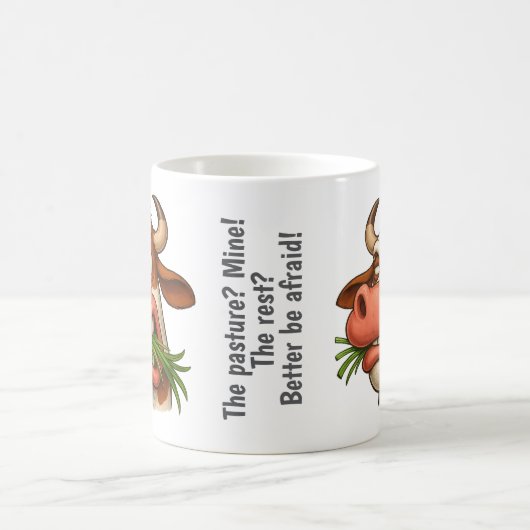 Mug Vache drôle (Centre)