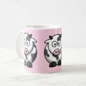 Mug Vache drôle mignonne (Devant gauche)