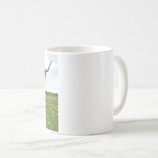 Mug Vache écossaise des Highlands (Devant droit)