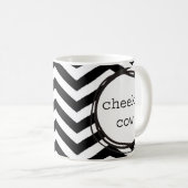 Mug Vache effrontée drôle (Devant droit)