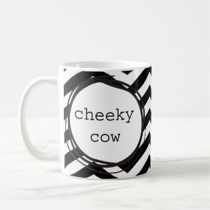 Mug Vache effrontée drôle