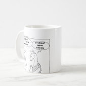 Mug vache et chariot saints le lama (Devant gauche)