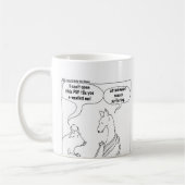 Mug vache et chariot saints le lama (Gauche)