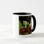 Mug Vache et veau nouveau-né (Devant droit)