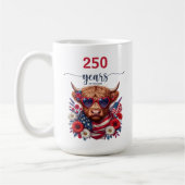 Mug Vache florale 250 ans de liberté (Gauche)