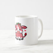 Mug Vache fraise (Devant droit)