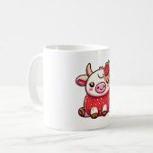 Mug Vache fraise (Devant gauche)