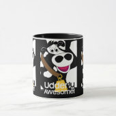 Mug Vache géniale âgée (Centre)