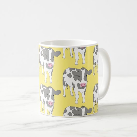 Mug Vache heureuse (Devant droit)