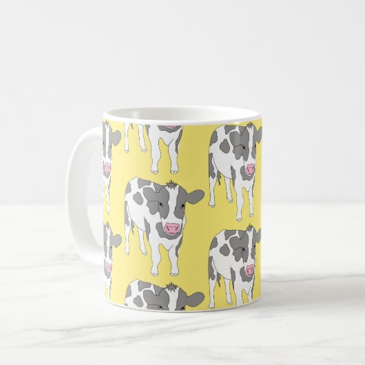 Mug Vache heureuse (Devant gauche)