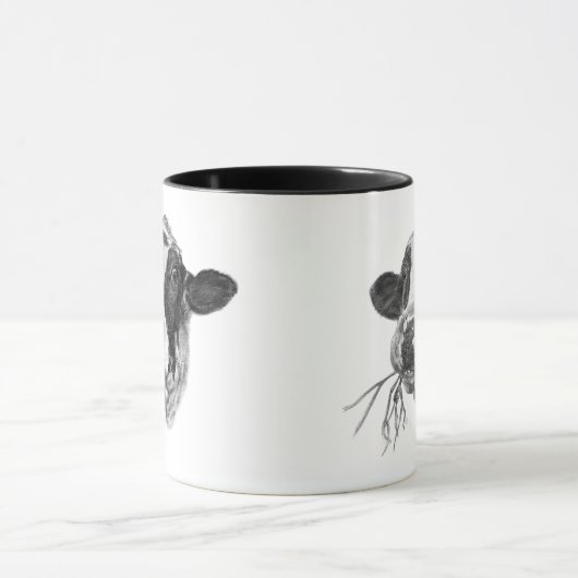Mug Vache heureuse à frison du Holstein (Centre)