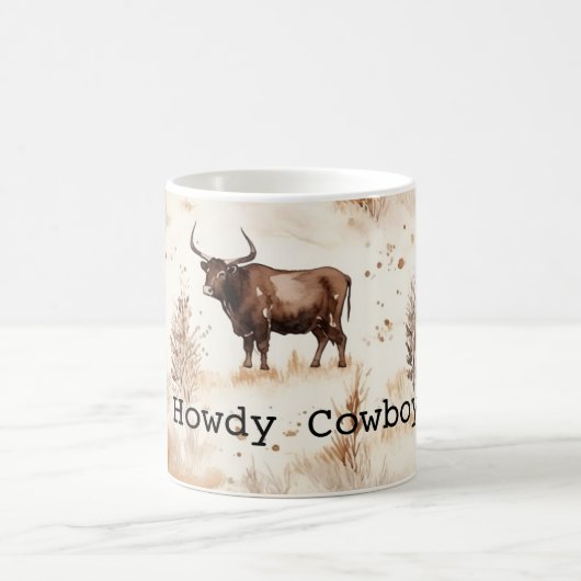 Mug Vache Highland de la ferme occidentale (Centre)