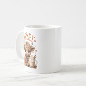 Mug Vache Highland, Mignonne Et Confortable Prêt Pour (Devant gauche)