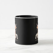 Mug Vache Highland moderne (Centre)