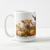 Mug Vache Highland, tournesols (Gauche)