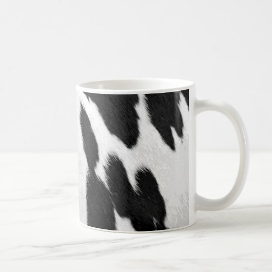 Mug Vache Holstein réaliste cacher regard (Droite)