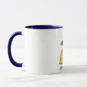 Mug Vache joueur sautant sur du foin (Gauche)