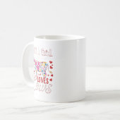 Mug Vache Juste Une Fille Qui Aime Les Vaches Femmes F (Devant gauche)