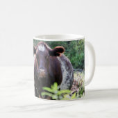 Mug Vache laitière de Shorthorn se refroidissant dans (Devant droit)