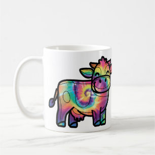 Mug Vache laitière Tie Dye
