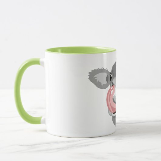 Mug Vache lécher le nez (Gauche)