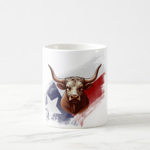 Mug Vache longhorne du Texas