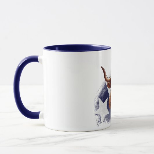 Mug Vache longhorne du Texas (Gauche)