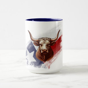 Mug Vache longhorne du Texas