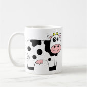 Mug Vache mignonne à bande dessinée (Gauche)
