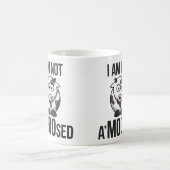 Mug Vache mignonne - je ne suis pas A'MOOsed (Centre)
