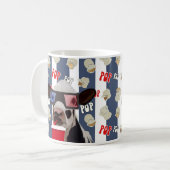 Mug Vache Motif de Popcorn rétro (Devant gauche)