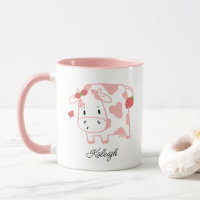 Vache mûre de fraise et papillon | Nom