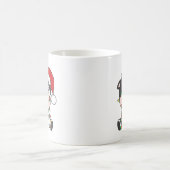 Mug Vache Noël Animaux d'hiver Vaches de vacances (Centre)