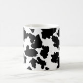 Mug Vache Noire Et Blanche Cacher Motif De Fourrure (Centre)