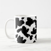 Mug Vache Noire Et Blanche Cacher Motif De Fourrure (Gauche)