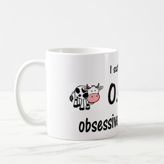 Mug Vache OCD (Gauche)
