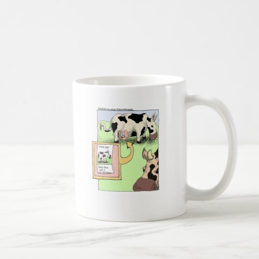 Mug Vache Perdue Cadeaux et Objets de Collection Drôle (Droite)